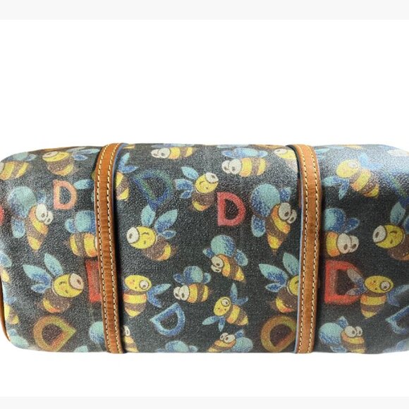 Dooney and Bourke Bumble Bee Barrel Bag Vintage Shoulder Bag Highly Sought EUC - Picture 11 of 11